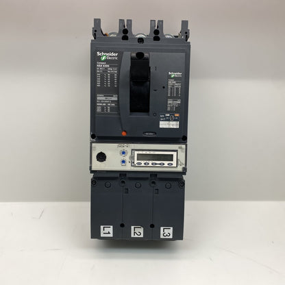 Industrial MCCB Micrologic NSX630N Schneider Electric 3P 630A LCD Meter