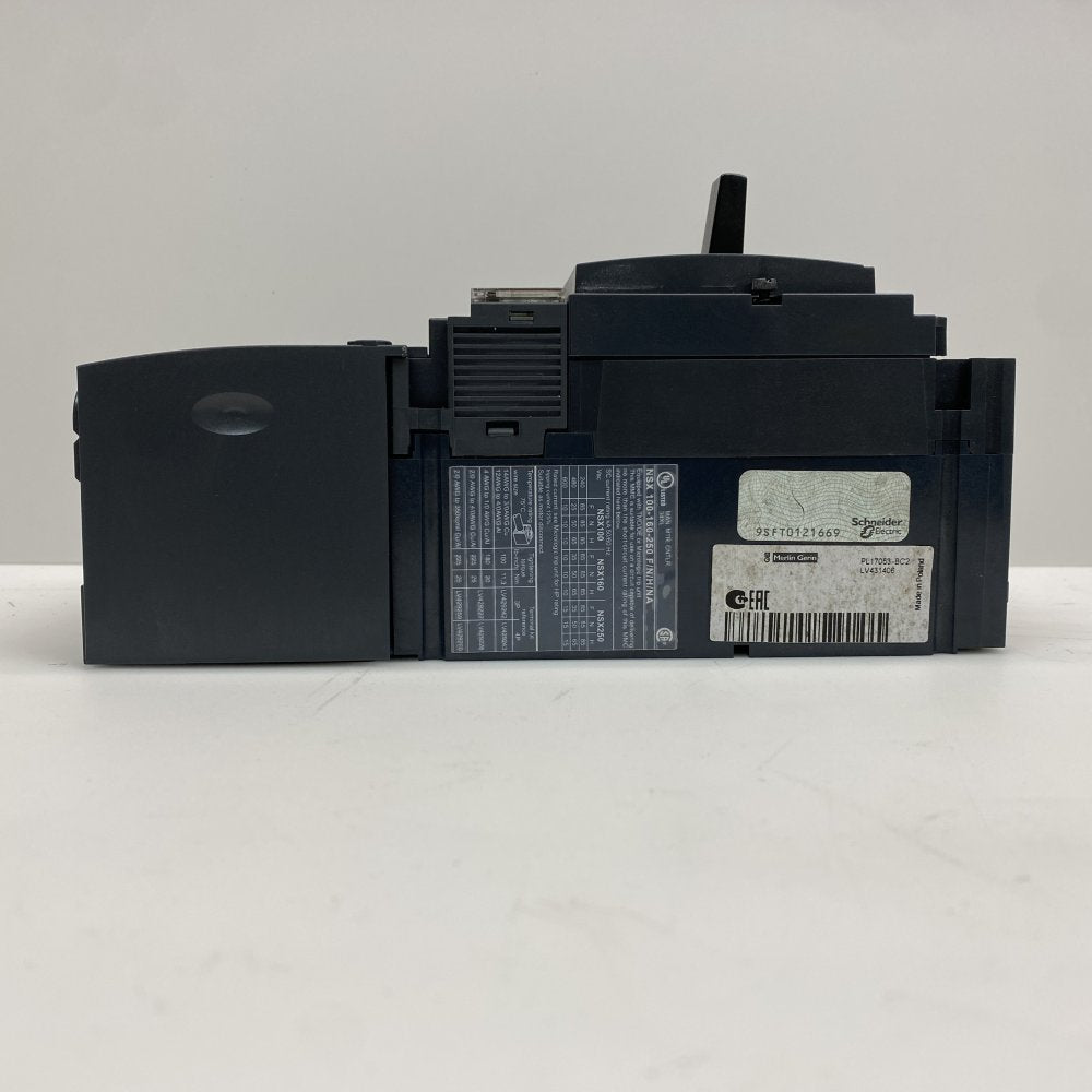 Industrial Molded Case Circuit Breaker Micrologic Schneider NSX250N 3P 250A