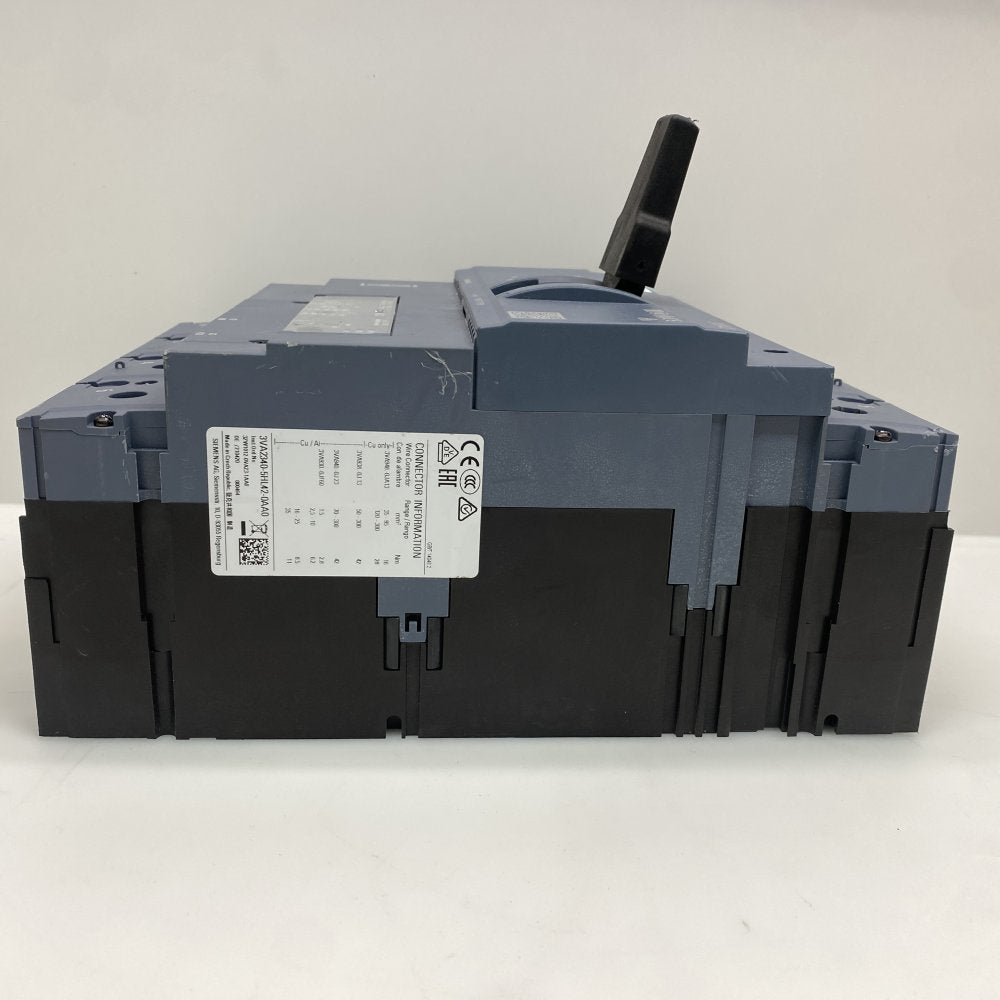 Siemens 3VA2340 400A MCCB ETU320 4-Pole Industrial Circuit Breaker