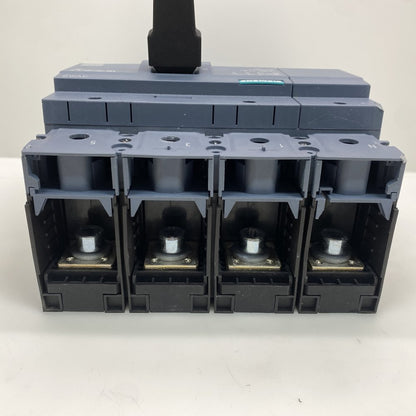 Siemens 3VA2340 400A MCCB ETU320 4-Pole Industrial Circuit Breaker