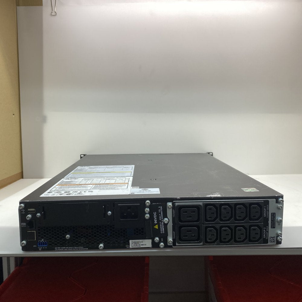 APC SRT3000RMXLI 3kVA Rackmount UPS Missing Screen 230V Surge Protected 480J