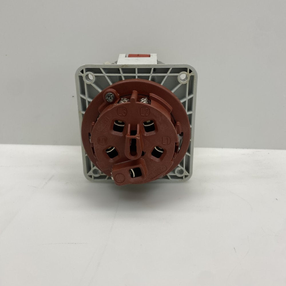 Mennekes Typ1128A 63A 3P+N+E 240/415V IP67 Flanged Inlet Durable Industrial