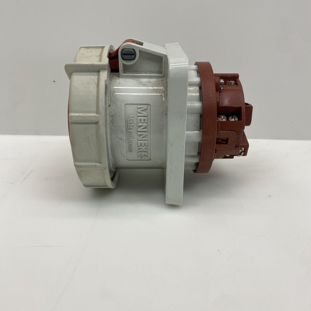 Mennekes Typ1128A 63A 3P+N+E 240/415V IP67 Flanged Inlet Durable Industrial