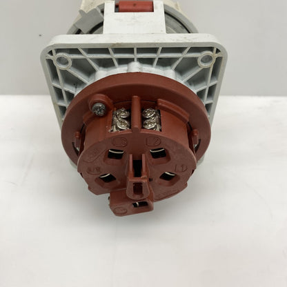 Mennekes Typ1128A 63A 3P+N+E 240/415V IP67 Flanged Inlet Durable Industrial