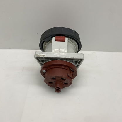 Mennekes 209A 63A 3P N E IP67 Panel Mount Connector Industrial Use
