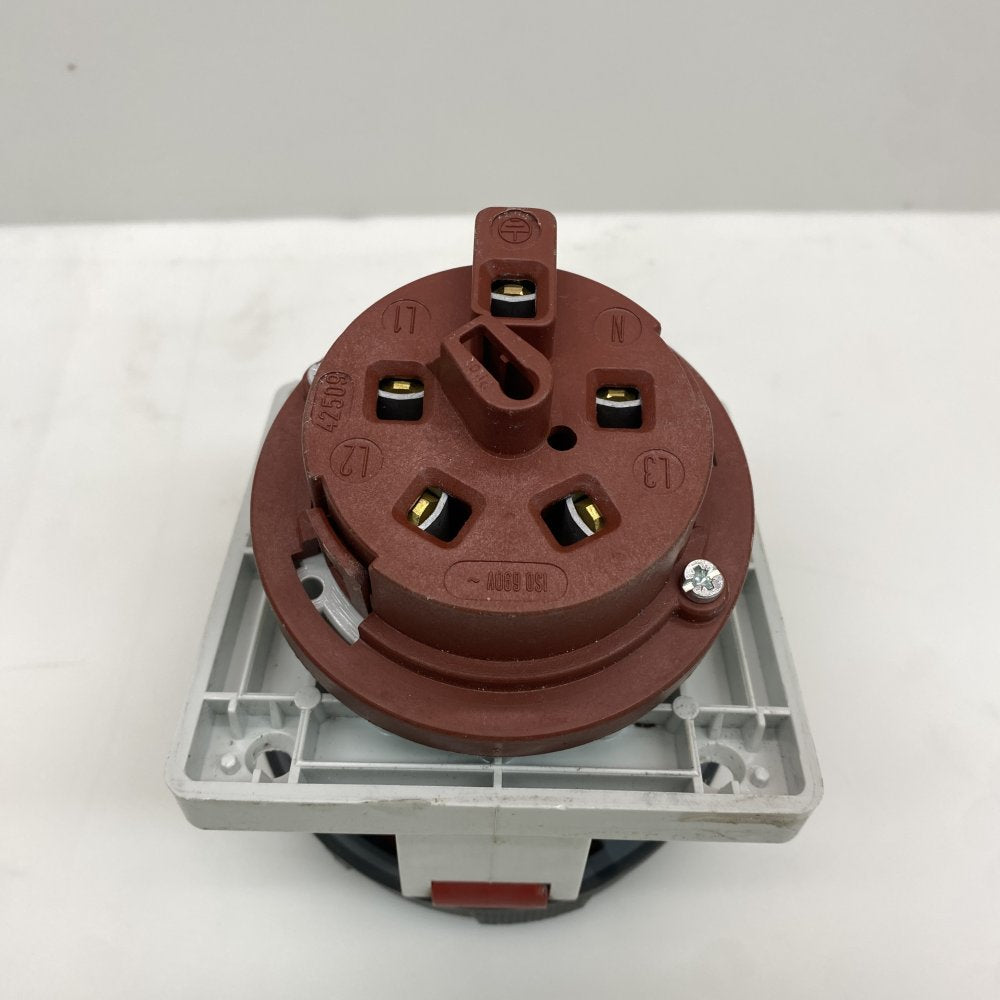 Mennekes 209A 63A 3P N E IP67 Panel Mount Connector Industrial Use