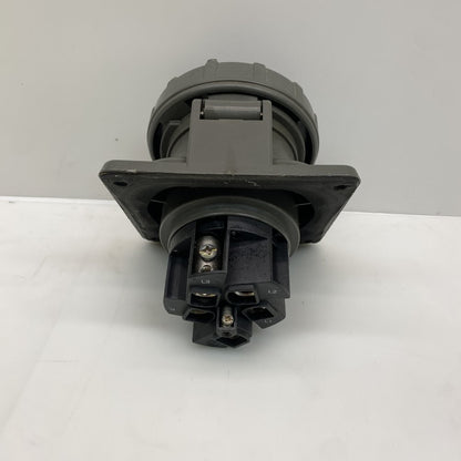 Walther Werke Industrial 7-Pin 125A IP67 Connector Panel Mount Heavy-Duty