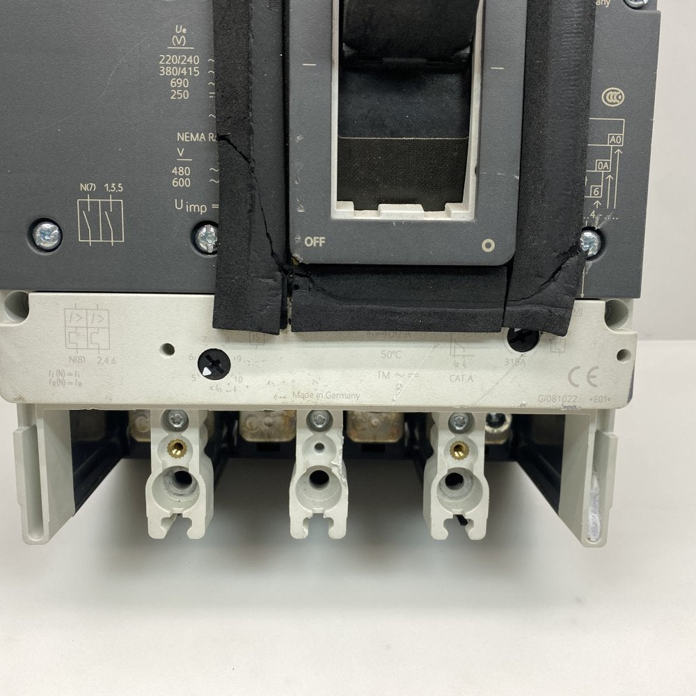 Siemens VL400 400A 3-Pole Lug Industrial Circuit Breaker Robust Reliable