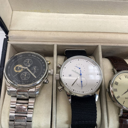 Bundle Daniel Wellington Guanqin D G Watches Quartz Unisex Scratch-Resistant