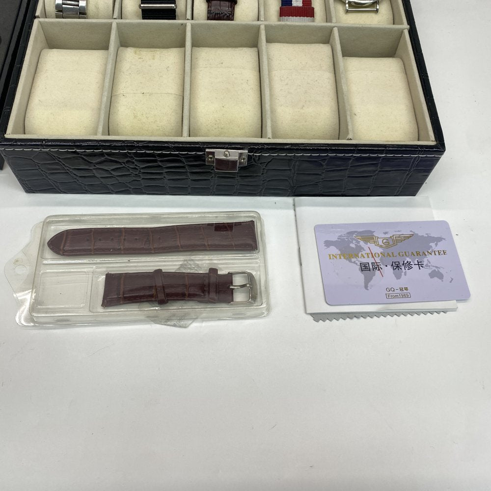 Bundle Daniel Wellington Guanqin D G Watches Quartz Unisex Scratch-Resistant