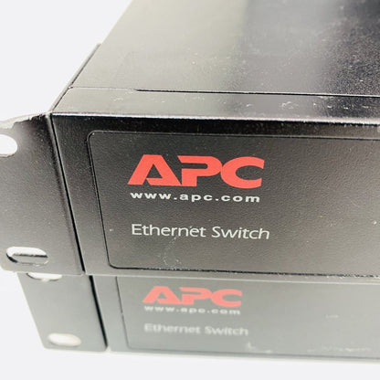 APC 24-Port Switches Lot (x2) with Riello Sentryum S3M 20kVA Display