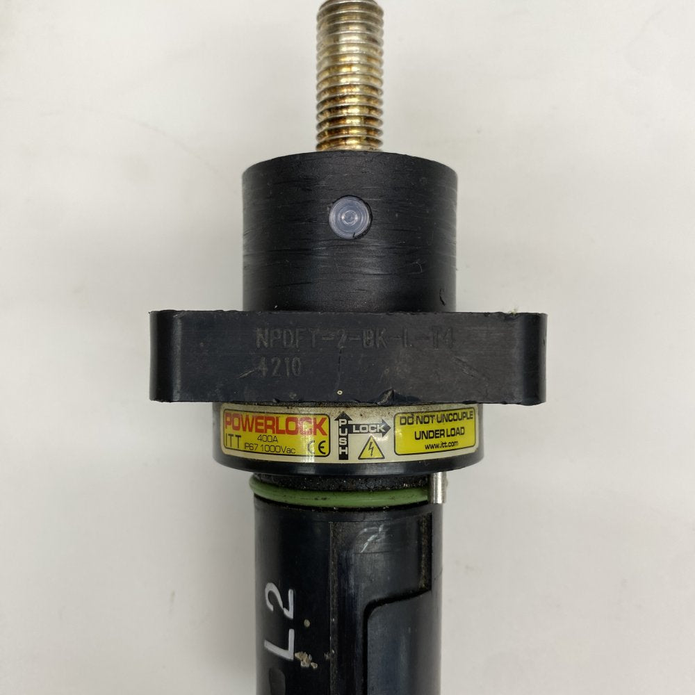 ITT Industrial Powerlock 400A 1000Vac Connector Heavy Duty Reliable