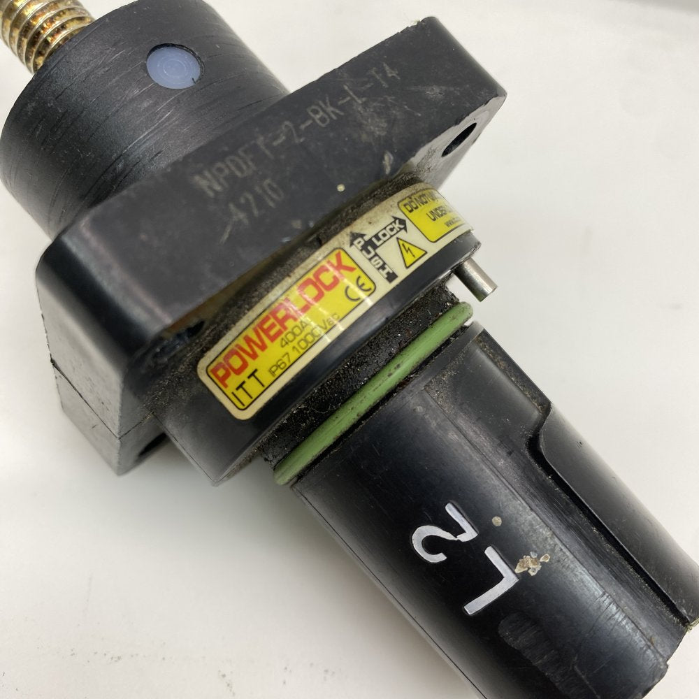 ITT Industrial Powerlock 400A 1000Vac Connector Heavy Duty Reliable
