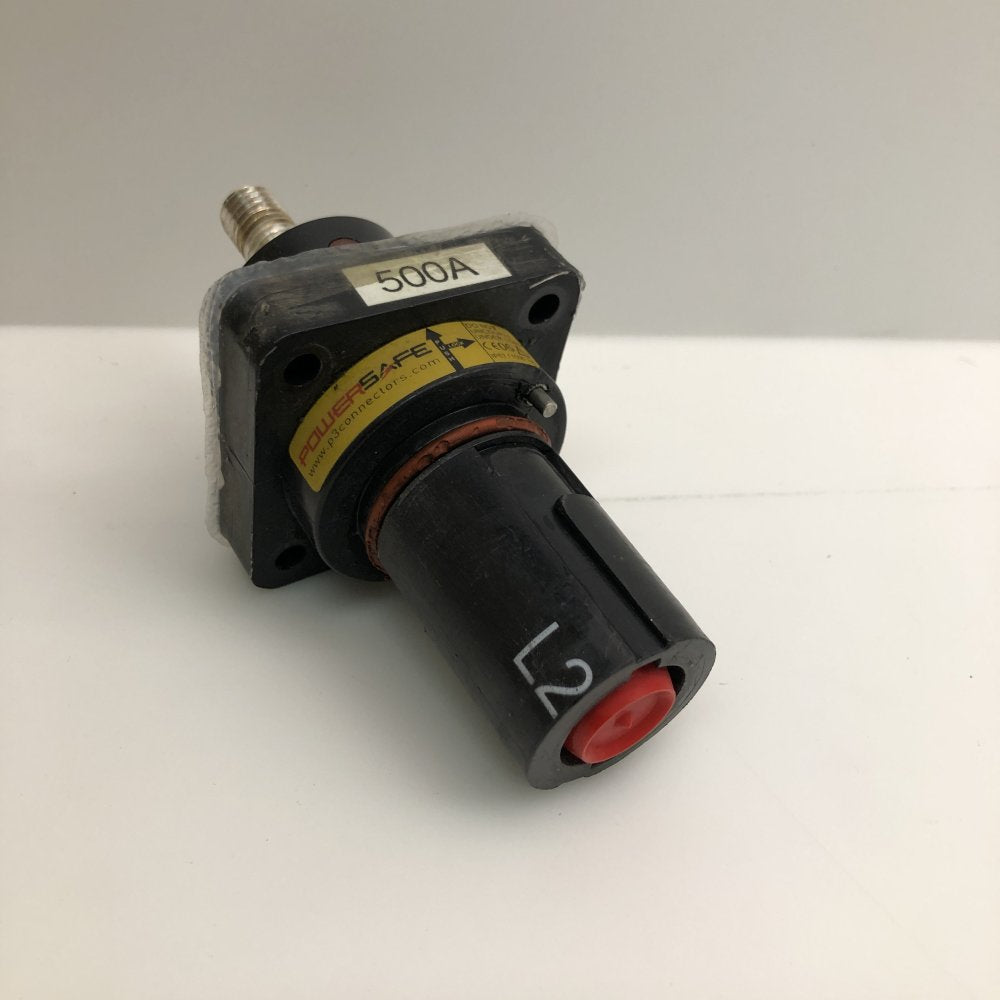 PowerSafe 500A Panel Mount Connector Stud IP67 Industrial High Current