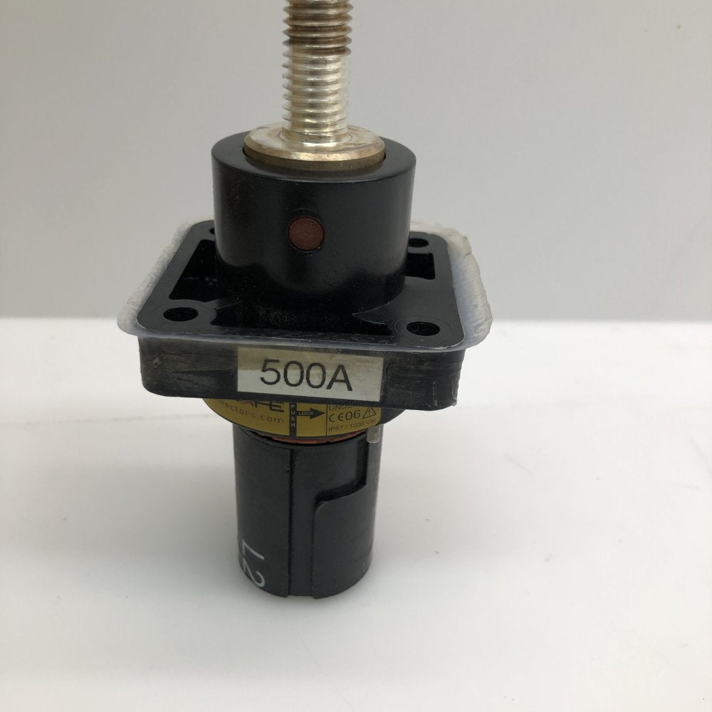 PowerSafe 500A Panel Mount Connector Stud IP67 Industrial High Current