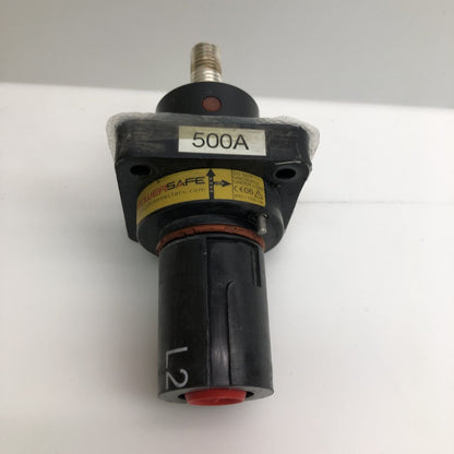 PowerSafe 500A Panel Mount Connector Stud IP67 Industrial High Current