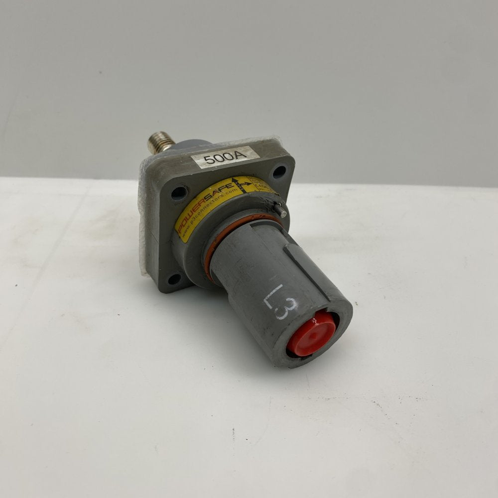 Powersafe 500A Panel Mount L3 Connector Industrial Grade Threaded