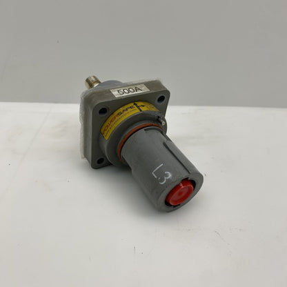 Powersafe 500A Panel Mount L3 Connector Industrial Grade Threaded