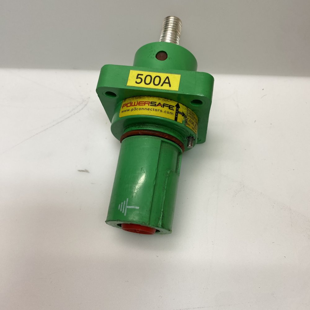 Powersafe P3 Industrial 500A Stud Panel Mount Power Connector Heavy-Duty