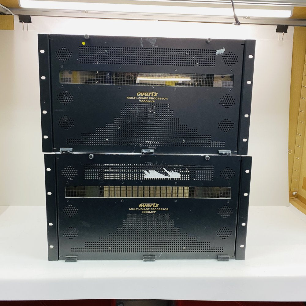Evertz 3000MVP Multi-Image Processor HD Rack-Mount System Broadcast