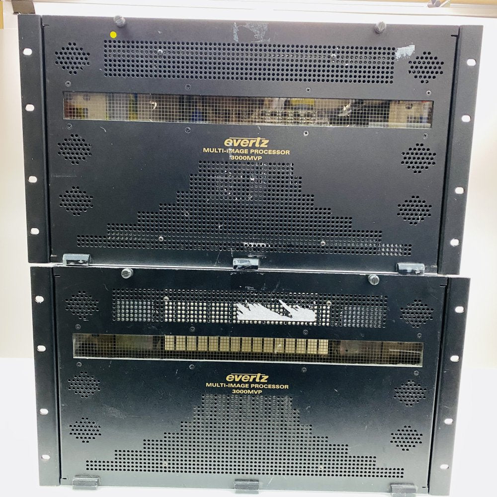 Evertz 3000MVP Multi-Image Processor HD Rack-Mount System Broadcast