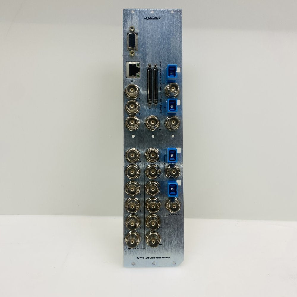 Evertz 3000MVP PPMX16-4G 16x SDI 4G Broadcast Multiview Processor Rackmount