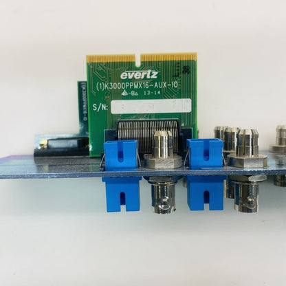 Evertz 3000MVP PPMX16-4G 16x SDI 4G Broadcast Multiview Processor Rackmount