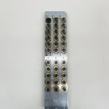 Broadcast PLINK I O Panel BNC 16x16 Evertz 3000MVP-PPR-16x16 Rear I O Rackmount