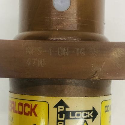 ITT Powerlock 660A 1000Vac IP67 Single-Pole Connector Industrial Stud