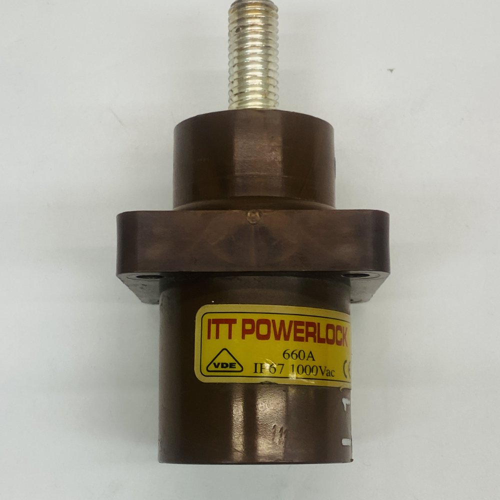 ITT Powerlock 660A 1000Vac IP67 Single-Pole Connector Industrial Stud