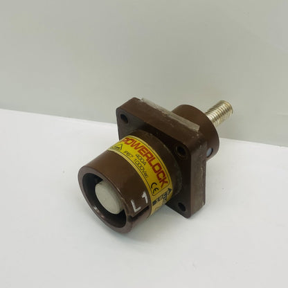 ITT Powerlock 400A IP67 1000Vac Single-Pole Connector Industrial Brown