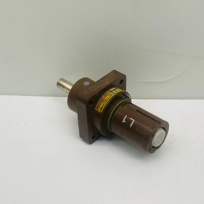 ITT Cannon Powerlock 660A 1000Vac IP67 Panel Mount Connector Brown