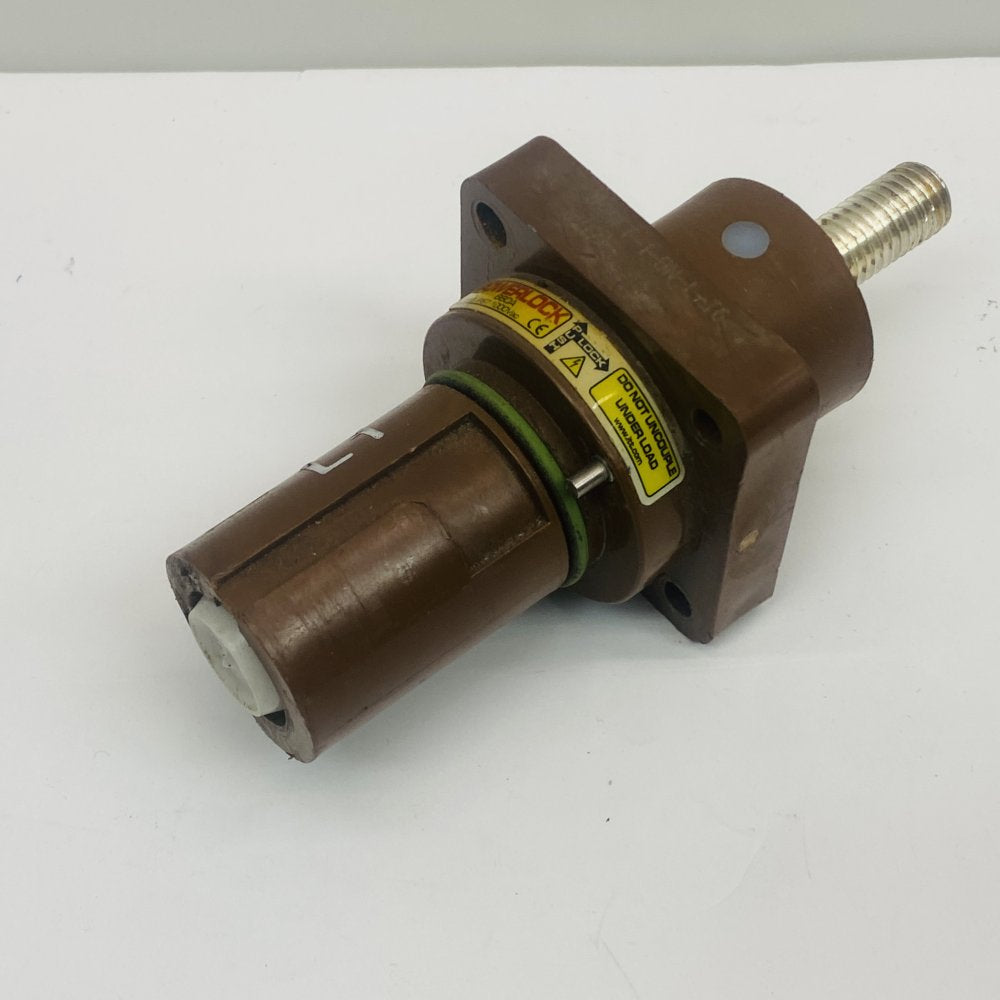 ITT Cannon Powerlock 660A 1000Vac IP67 Panel Mount Connector Brown