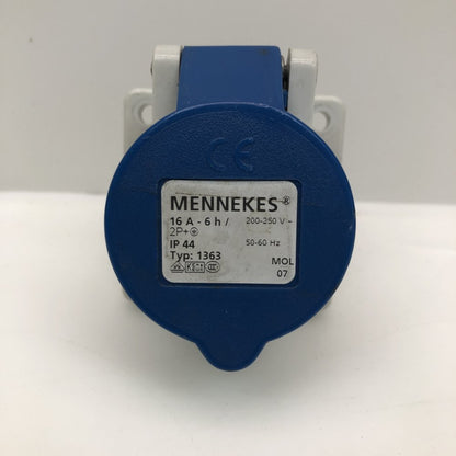 Bundle MENNEKES Walther Typ1363 16A 2P+E IP44 Industrial Socket Inlet