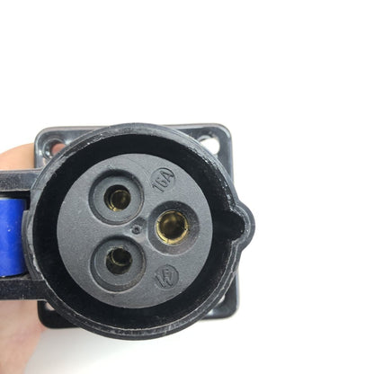 Unbranded 16A 3-Pin IP44 Power Socket Panel Mount Industrial Bundle