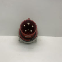 PCE 63A IEC60309 5P 400V Panel Mount Connector Industrial Use Blue