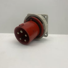 PCE 63A IEC60309 5P 400V Panel Mount Connector Industrial Use Blue