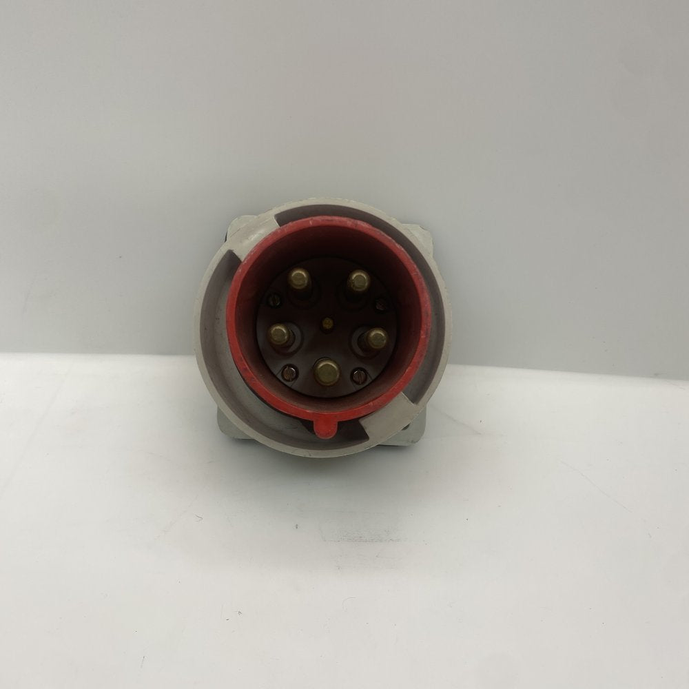 PCE PCE63A5P Industrial 63A 400V Panel Mount Connector IEC60309 Blue