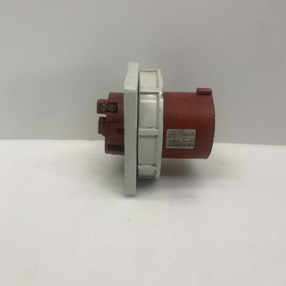 MENNEKES Typ3658 63A IEC60309 Inlet Panel Mount 240/415V Industrial Grade