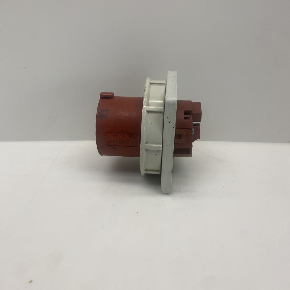 MENNEKES Typ3658 63A IEC60309 Inlet Panel Mount 240/415V Industrial Grade