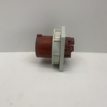 MENNEKES Typ3658 63A IEC60309 Inlet Panel Mount 240/415V Industrial Grade