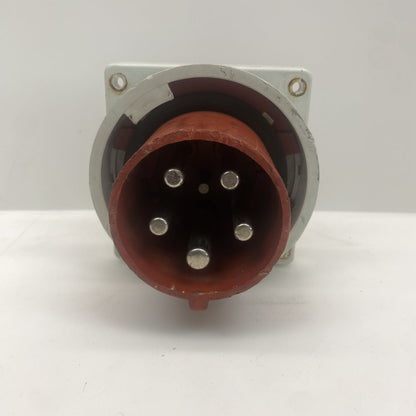 MENNEKES Typ3658 63A IEC60309 Inlet Panel Mount 240/415V Industrial Grade