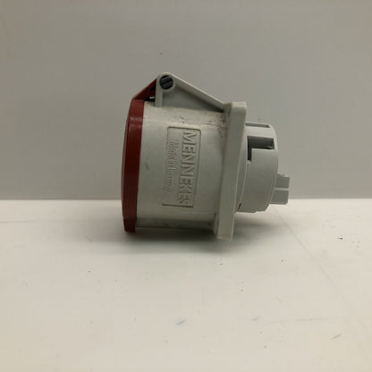 Mennekes Typ3451 32A 3P+N+E IEC Socket IP44 Industrial Panel Mount