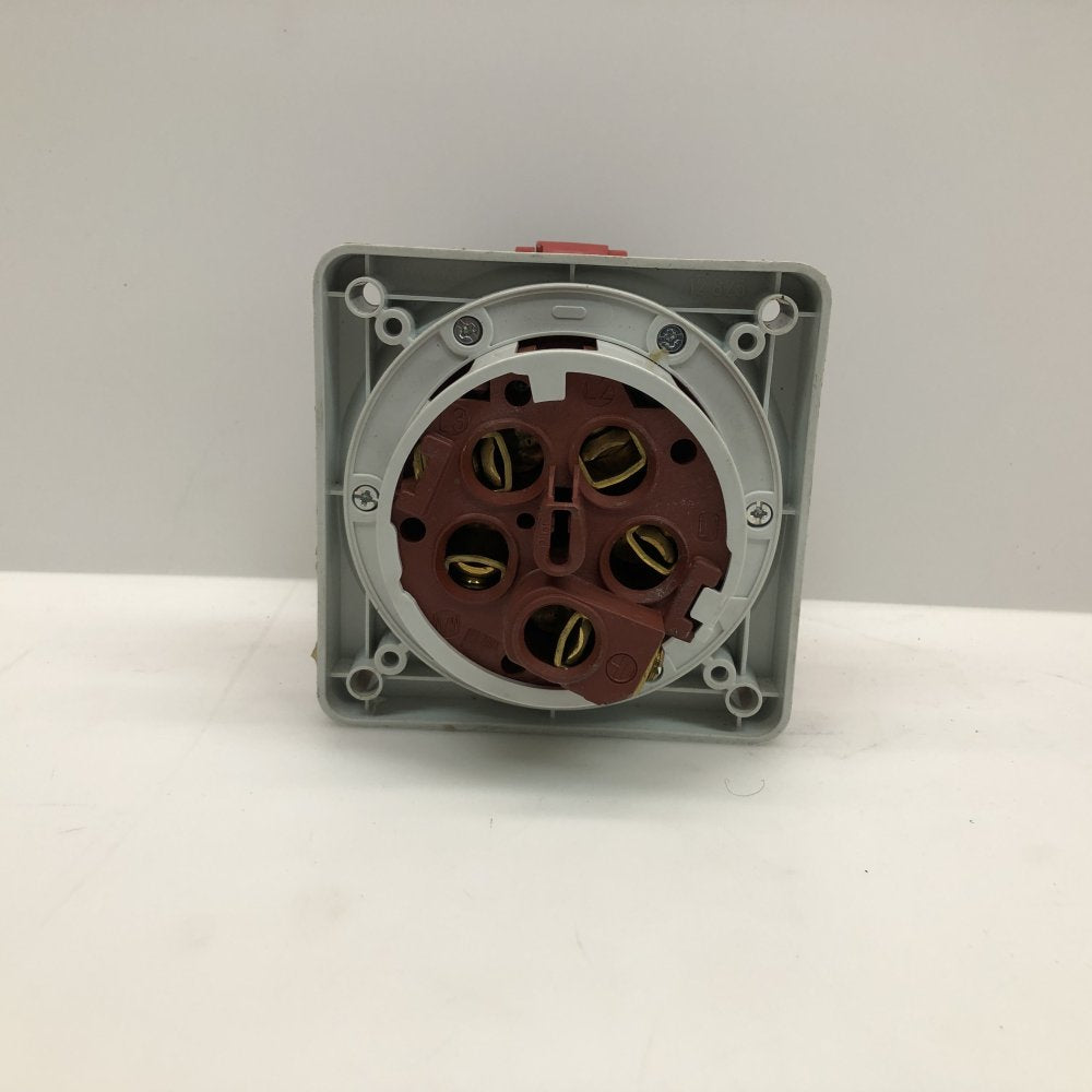 MENNEKES Typ1461 Industrial Power Inlet 125A IP67 3P+N+E Panel Mount