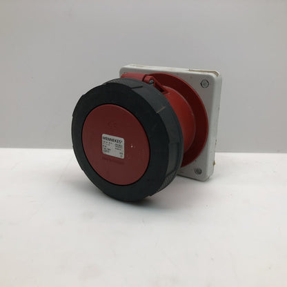 MENNEKES Typ1461 Industrial Power Inlet 125A IP67 3P+N+E Panel Mount