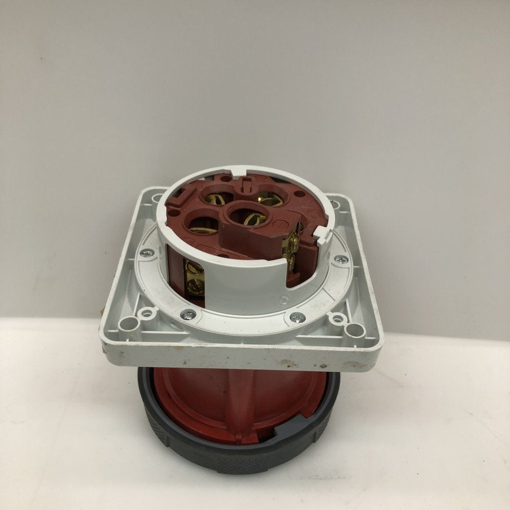 MENNEKES Typ1461 Industrial Power Inlet 125A IP67 3P+N+E Panel Mount