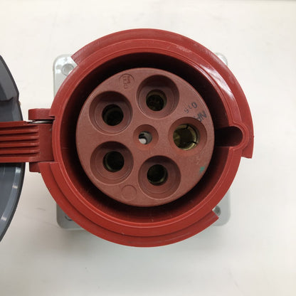 MENNEKES Typ1461 Industrial Power Inlet 125A IP67 3P+N+E Panel Mount