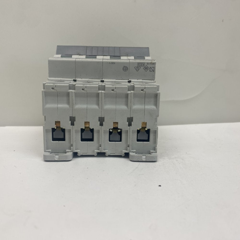 Hager NCN463A C63 4P 63A Industrial Circuit Breaker DIN Rail Mount