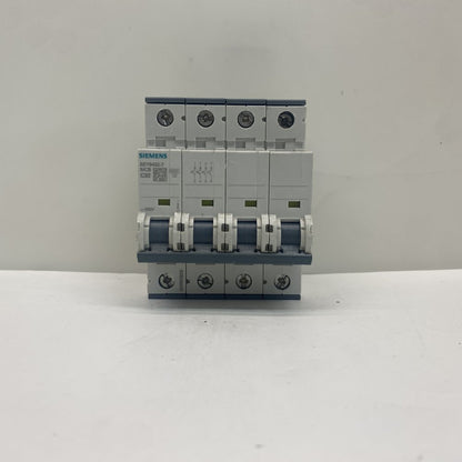 Siemens 5SY6432-7 32A 400V 4 Pole MCB DIN Rail Overload Protection