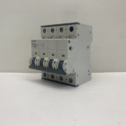 Siemens 5SY6432-7 32A 400V 4 Pole MCB DIN Rail Overload Protection
